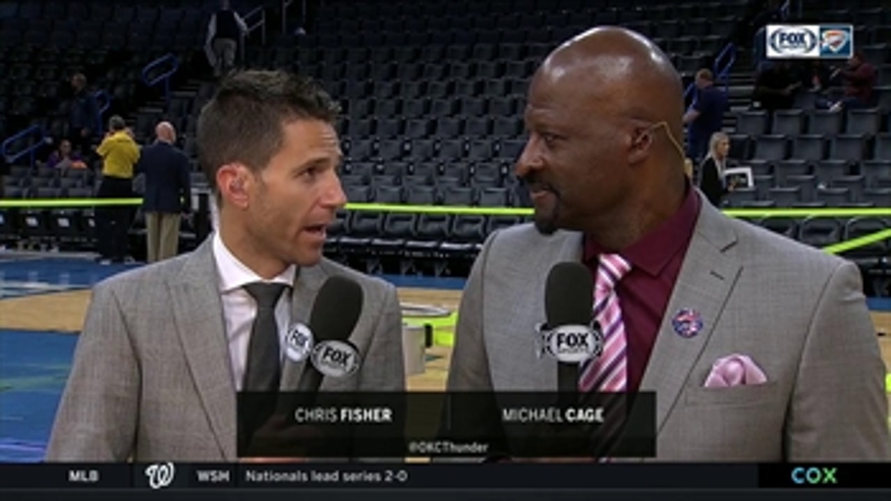 Chris Fisher and Michael Cage talk Thunder defense