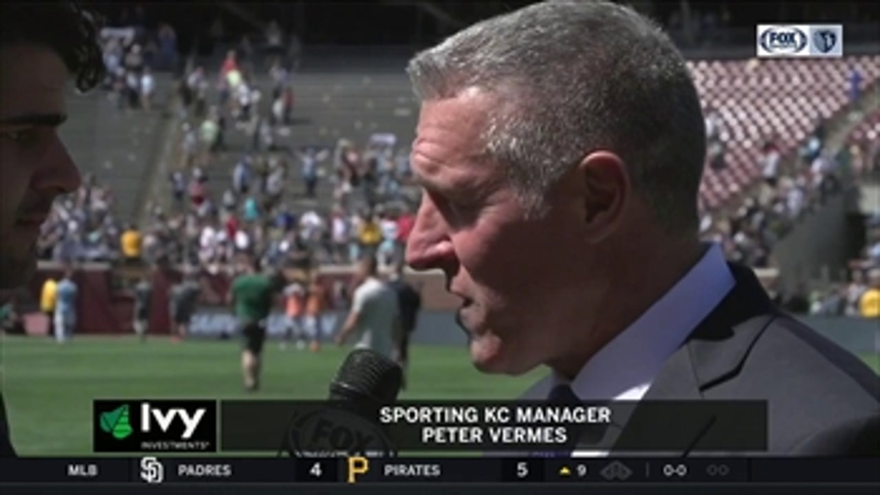 Peter Vermes wanted all three, but will take the point