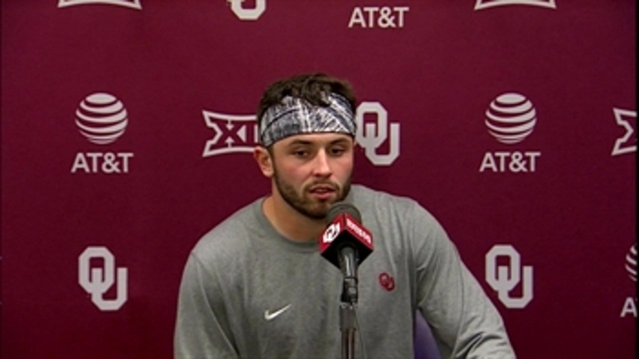 Baker Mayfield on defeating TCU Horned Frogs