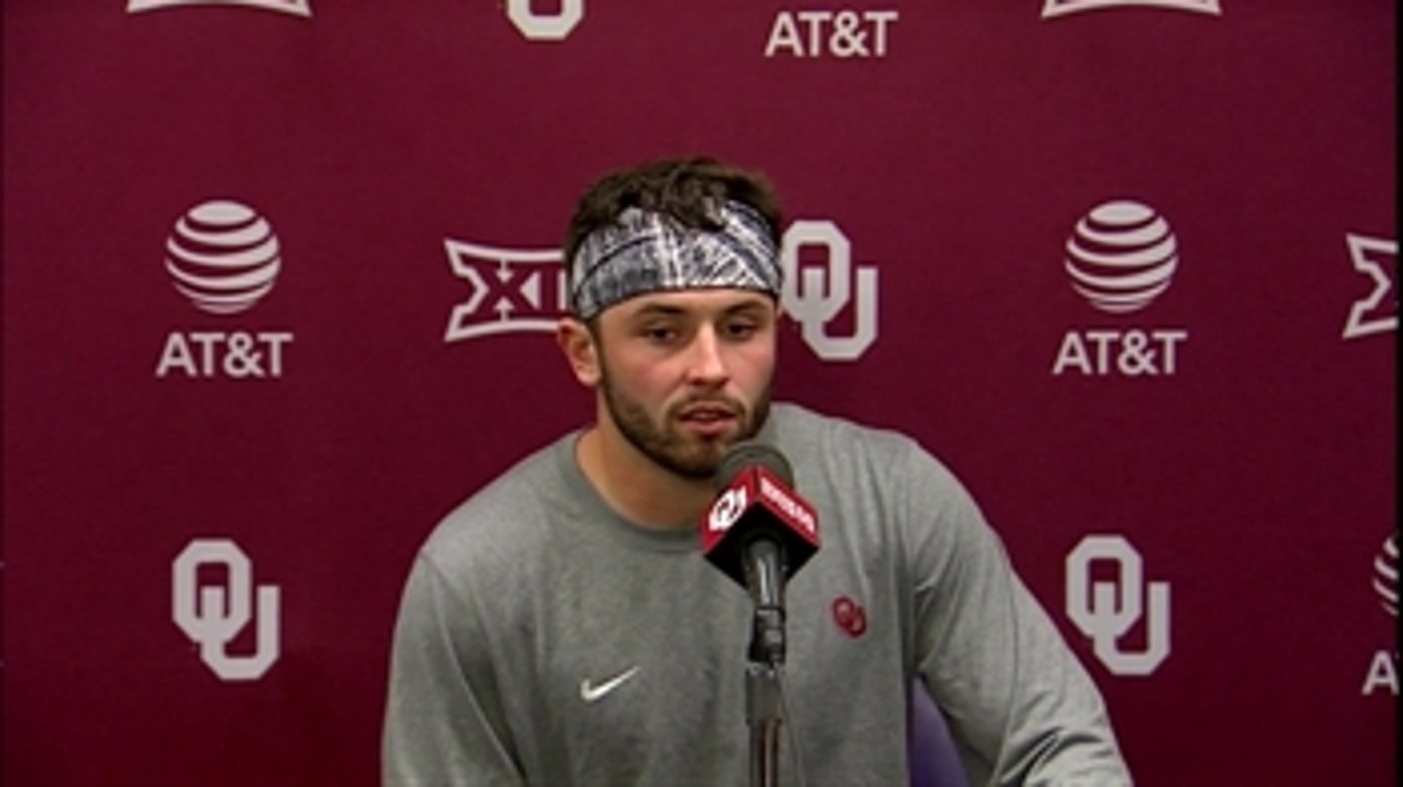 Baker Mayfield on defeating TCU Horned Frogs