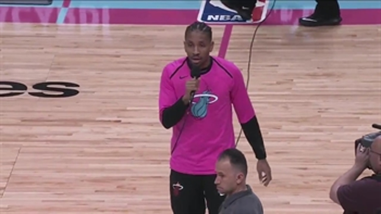 Rodney McGruder wishes Miami Heat fans Happy Holidays