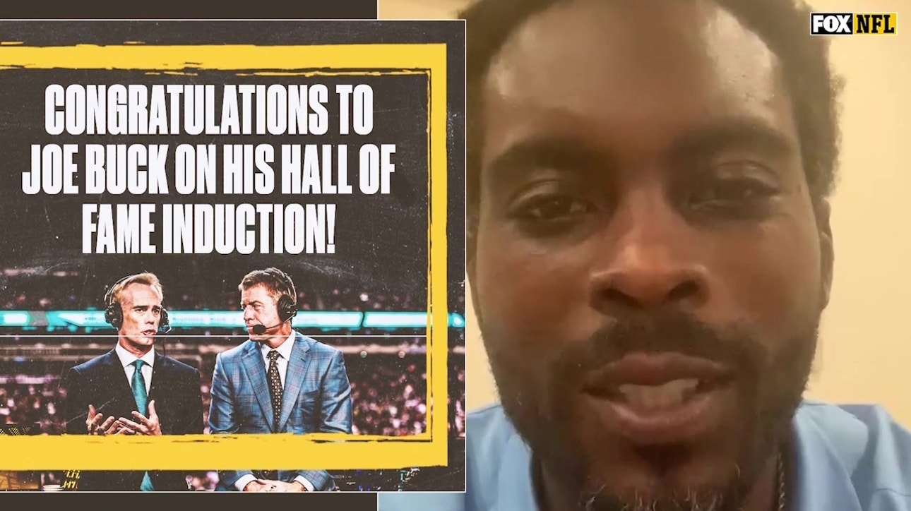 Michael Vick Congratulates Joe Buck on HOF nod