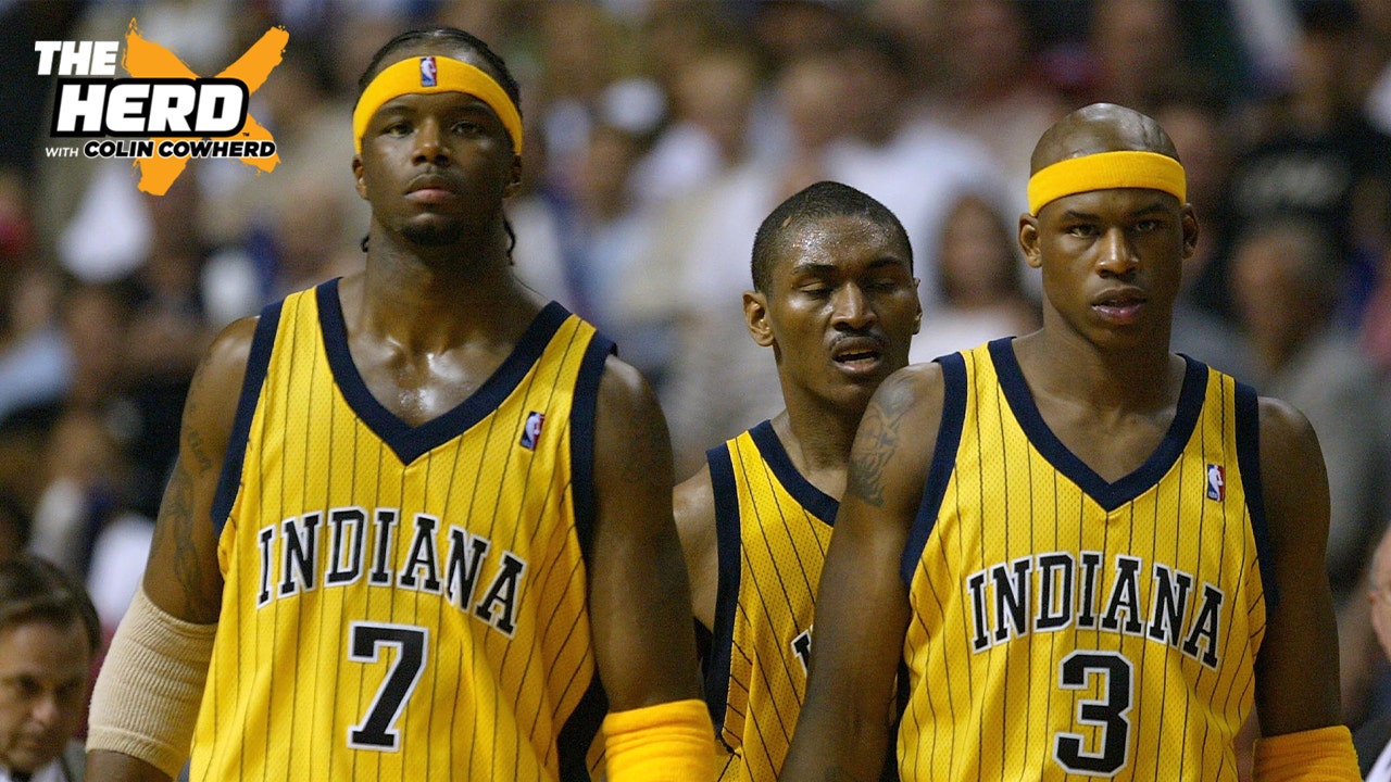 Jermaine O'Neal explains the magnitude behind the "Malice at the Palace" Brawl, talks Documentary I THE HERD