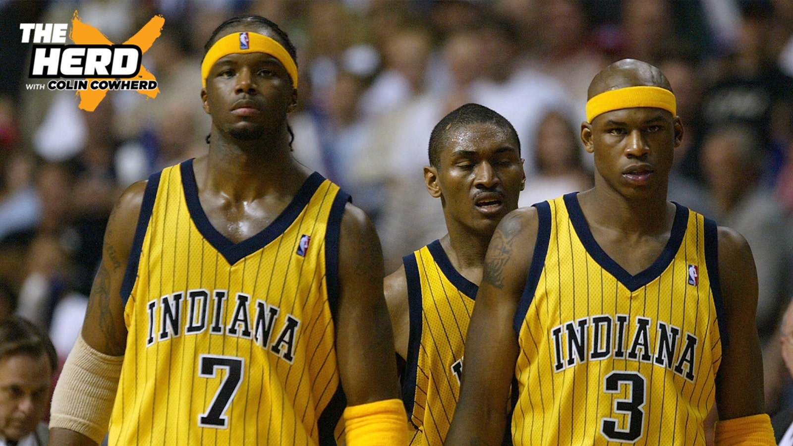 Jermaine O'Neal explains the magnitude behind the "Malice at the Palace" Brawl, talks Documentary I THE HERD