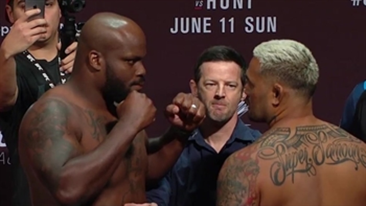 Derrick Lewis vs. Mark Hunt ' Weigh-In ' UFC ON FOX