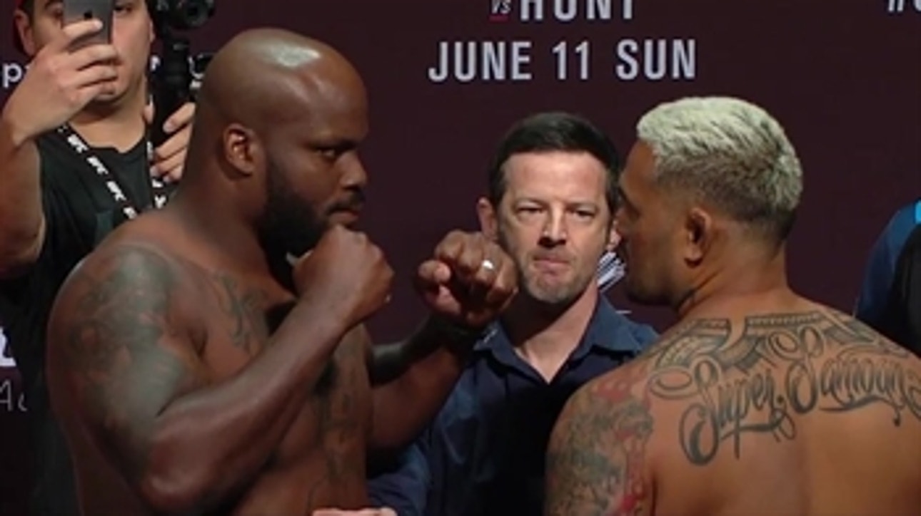 Derrick Lewis vs. Mark Hunt ' Weigh-In ' UFC ON FOX