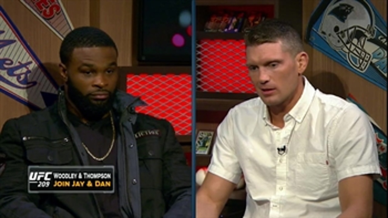 Tyron Woodley and Stephen 'Wonderboy' Thompson join Jay and Dan ' FOX SPORTS LIVE