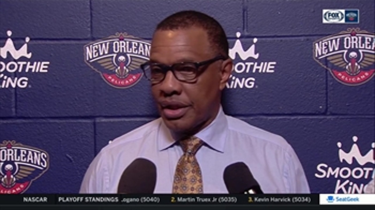 Alvin Gentry on Pelicans 140-126 win over Spurs