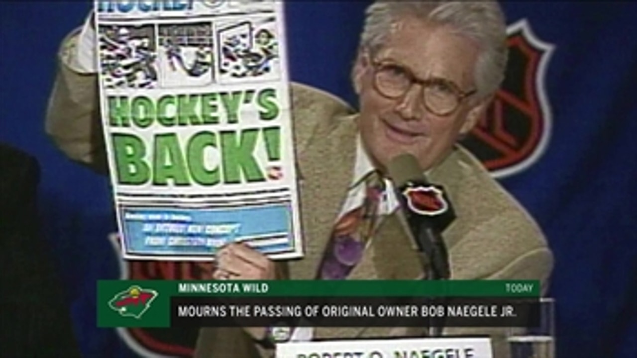 A tribute to former Wild owner Bob Naegele Jr.