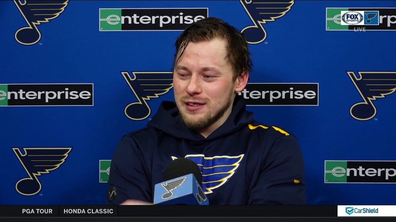 Tarasenko on Schwartz: 'It's a big thing for me and Schenner to have him back'