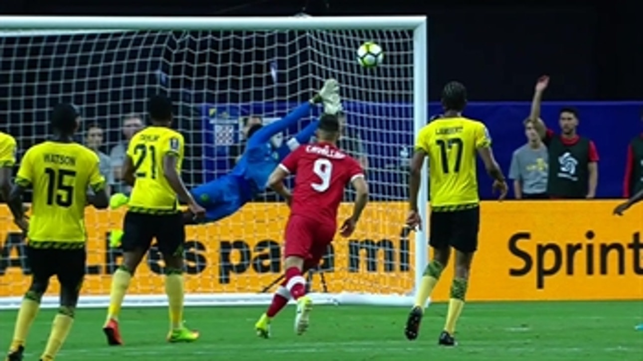 Hoilett cuts Jamaica's lead to 2-1 with great curling goal ' 2017 CONCACAF Gold Cup Highlights