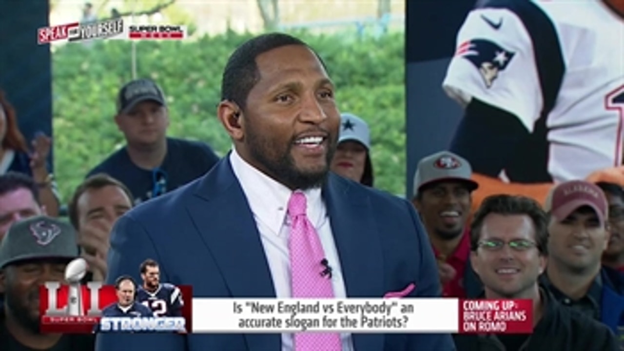 Ray Lewis on the 'New England vs. everybody'  mentality | SPEAK FOR YOURSELF