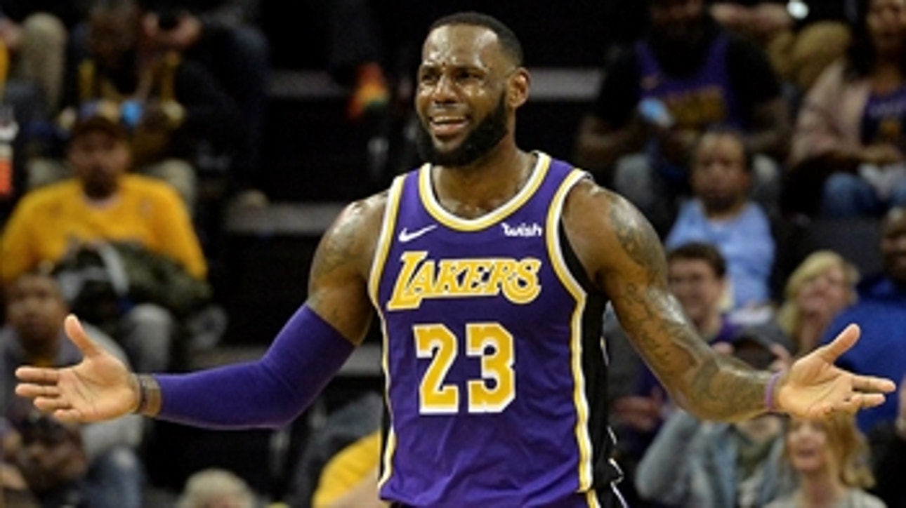 Shannon Sharpe: 'Maybe this is too heavy of a burden' for LeBron James to carry Lakers to playoffs
