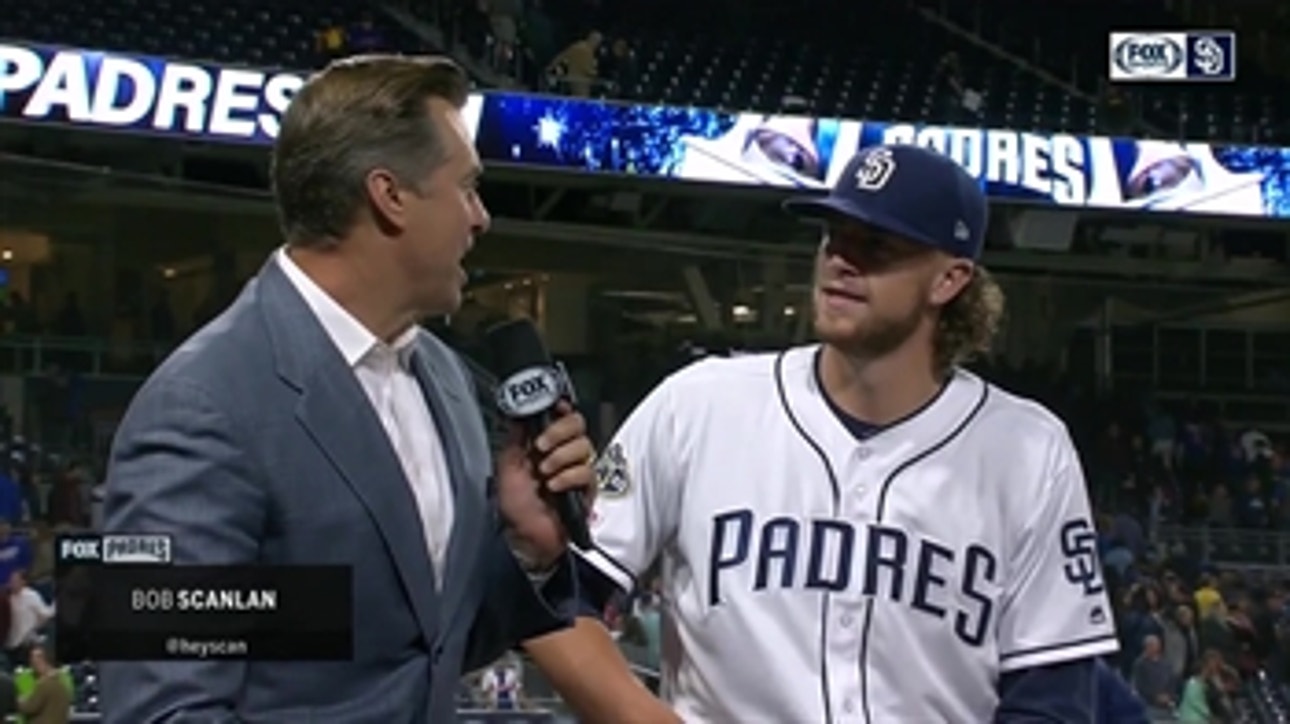 Chris Paddack after his masterful performance: 'I'm a man on a mission'