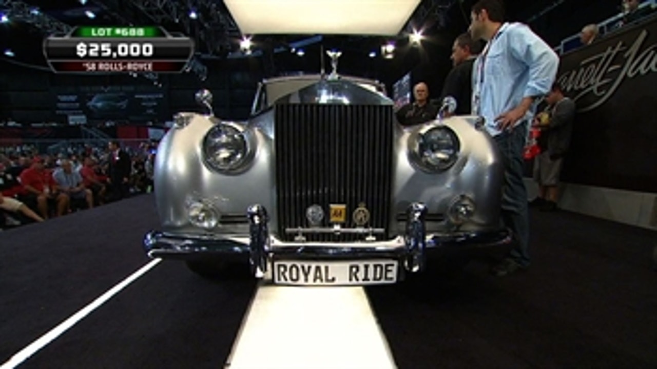Barrett Jackson 1958 Rolls Royce Silver Cloud