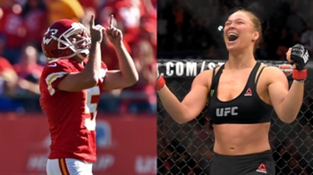 Could Ronda Rousey beat an NFL kicker in the octagon?