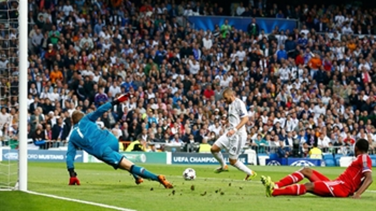 Benzema gives Real Madrid 1-0 lead