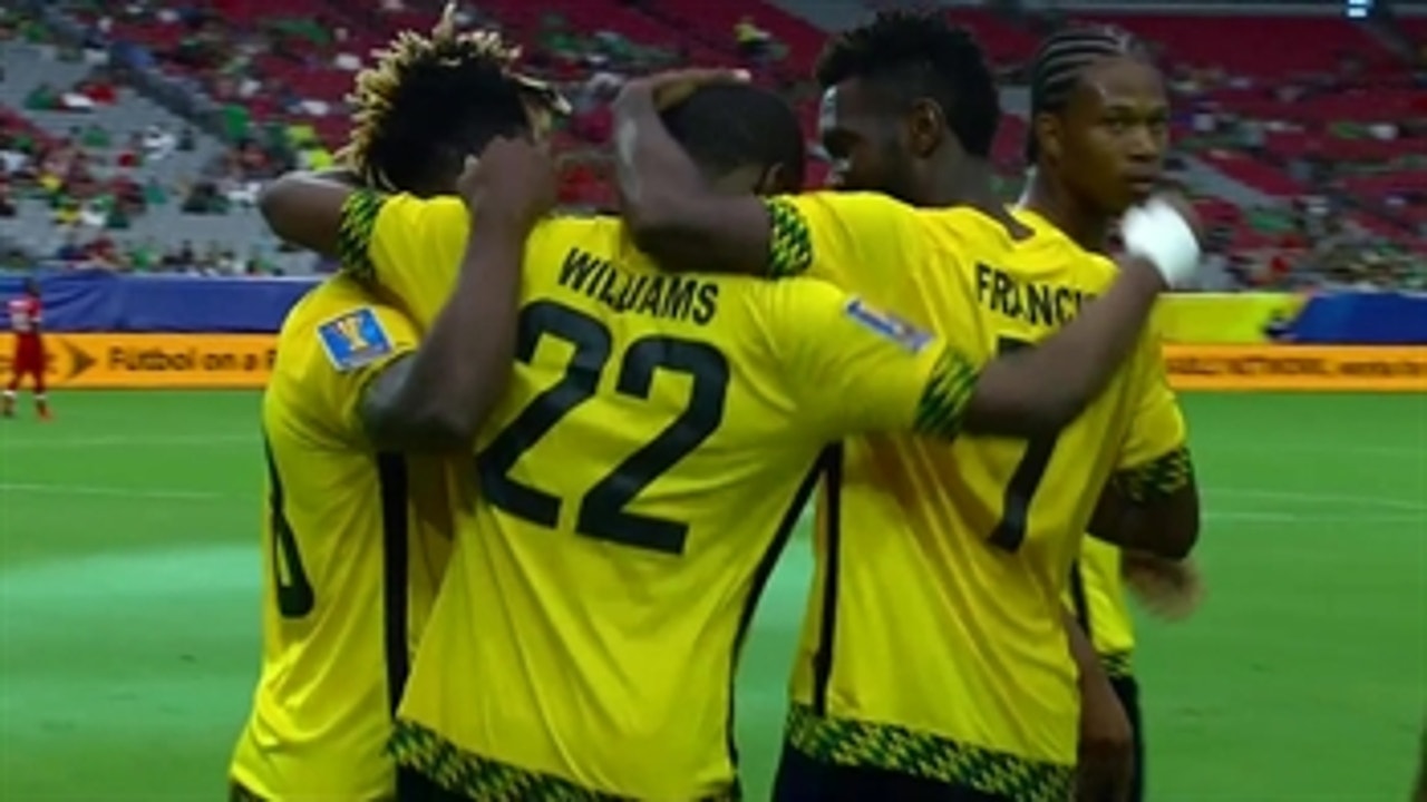 Romario Williams doubles Jamaica's lead against Canada ' 2017 CONCACAF Gold Cup Highlights