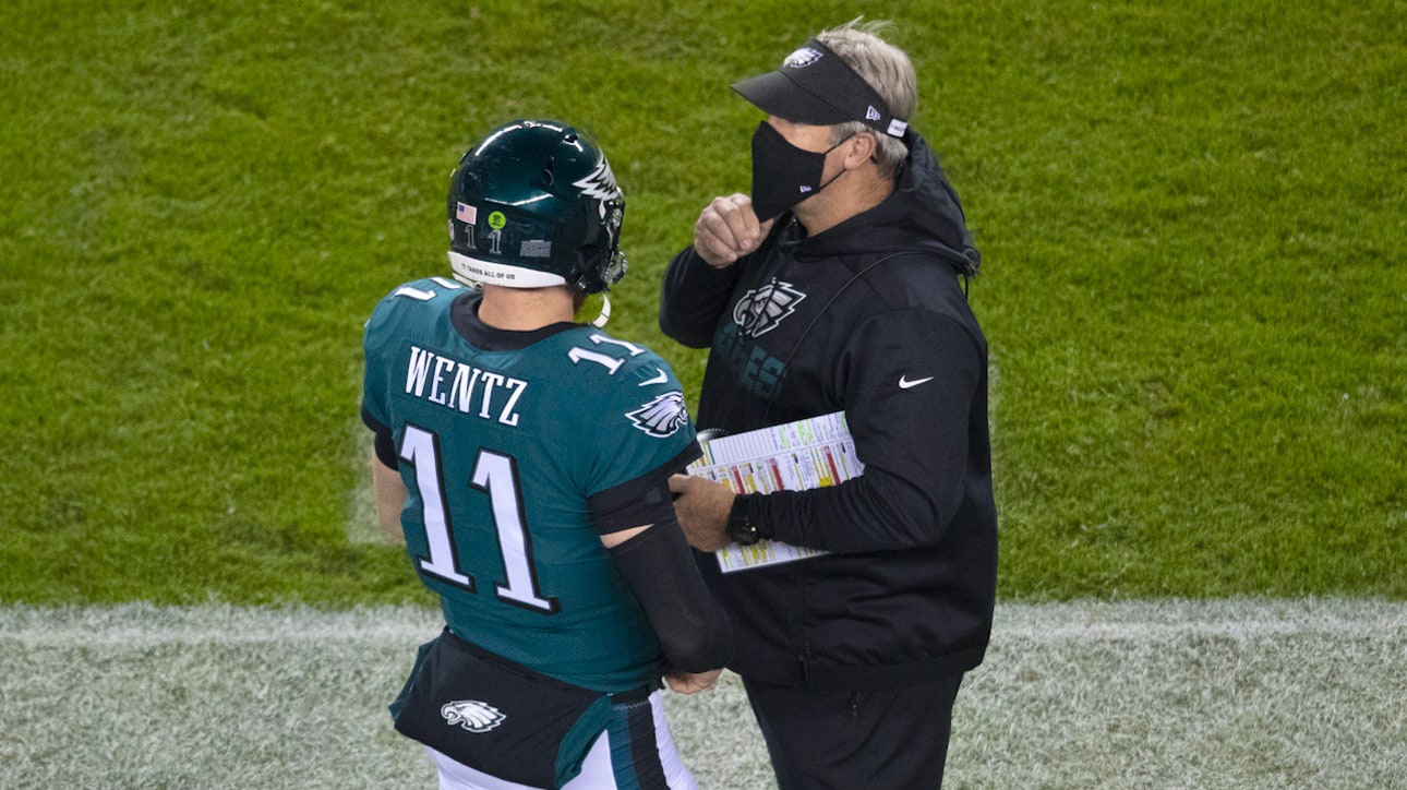 Brian Westbrook: Playing Hurts over Wentz could save Doug Pederson's job ' FIRST THINGS FIRST