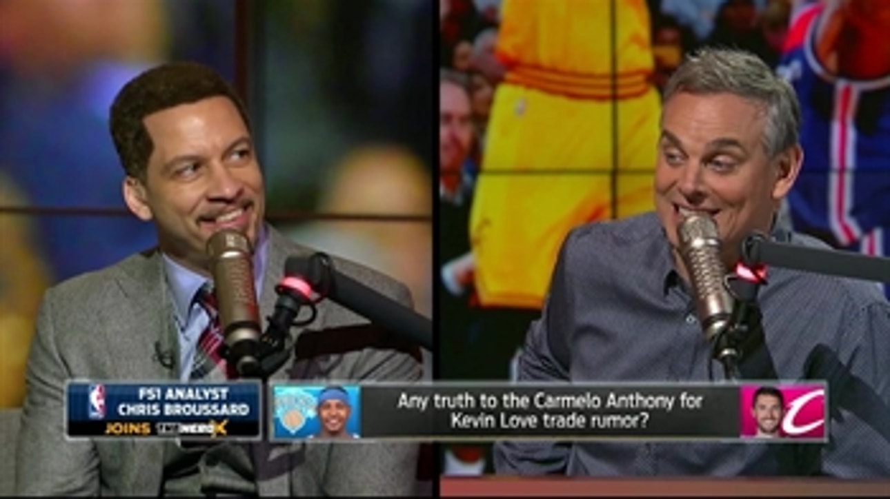 Broussard: Love does things for the Cavaliers that Melo would not do ' THE HERD