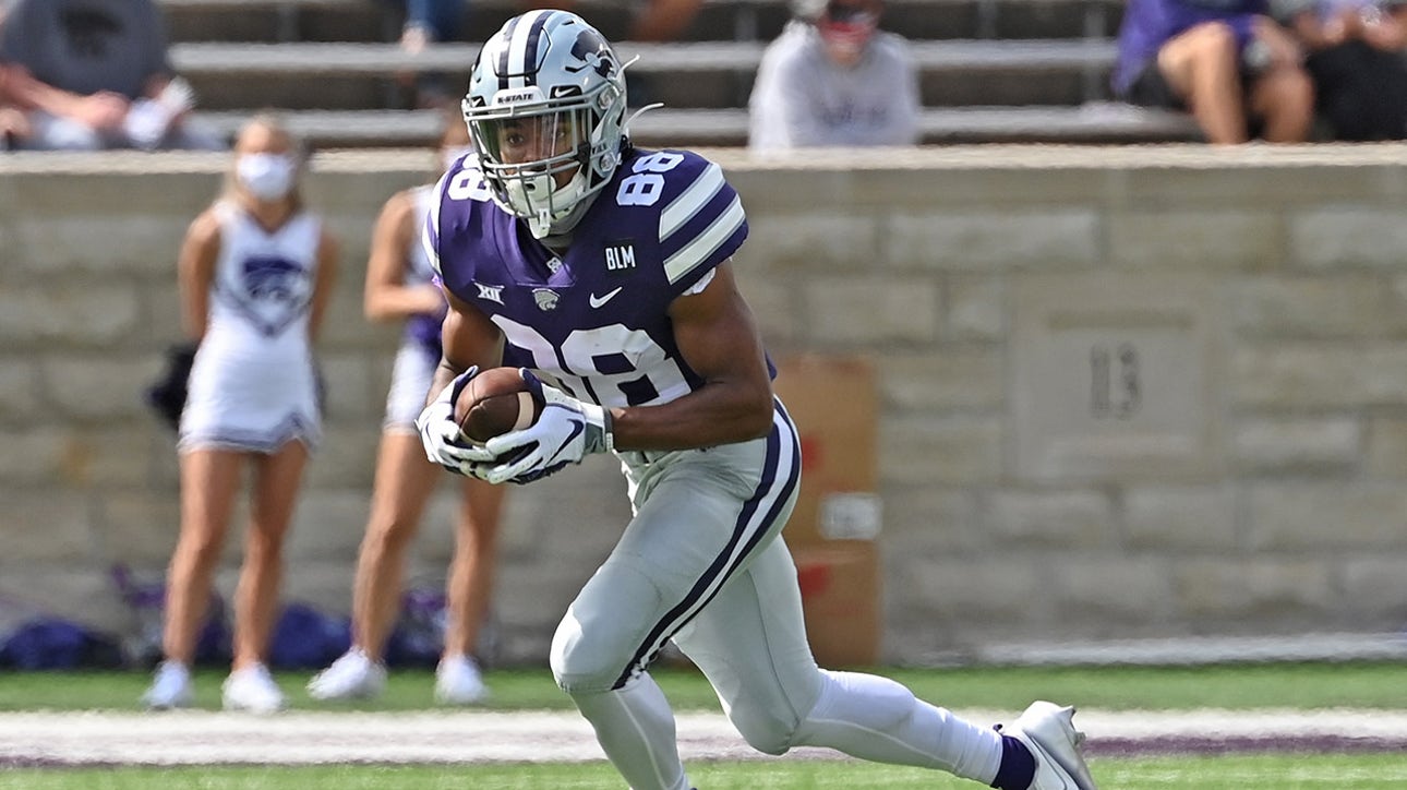 Phillip Brooks takes 55-yard punt return to the house, Kansas State strikes first, 7-0