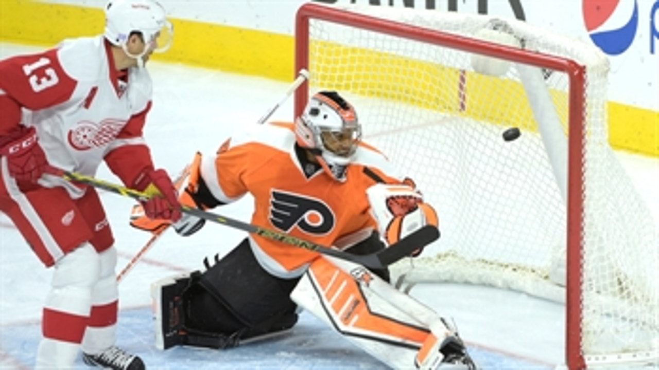 Red Wings fall to Flyers