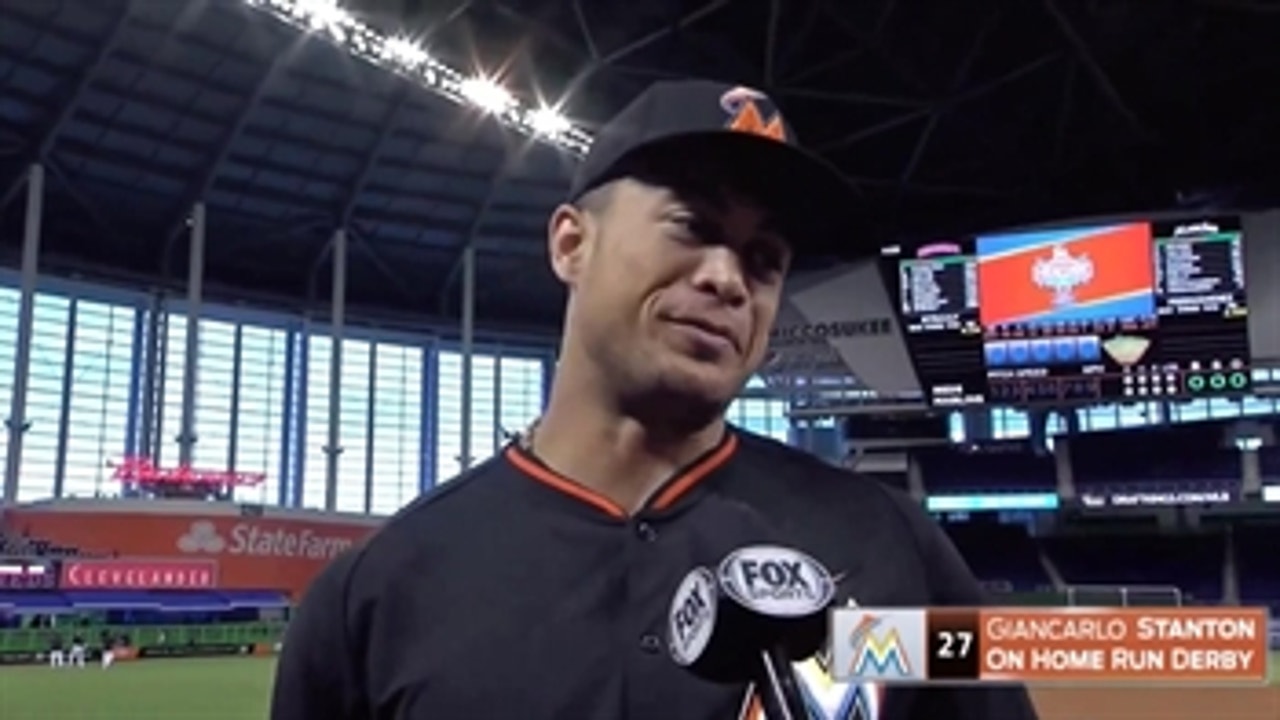 Giancarlo Stanton 'really excited' for upcoming Home Run Derby