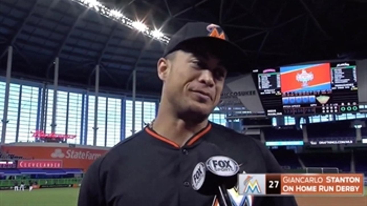 Giancarlo Stanton 'really excited' for upcoming Home Run Derby