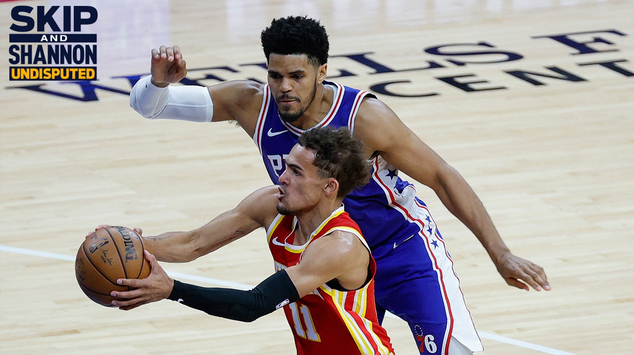 Shannon Sharpe gives his prediction for Hawks-76ers in a pivotal Game 3 matchup | UNDISPUTED