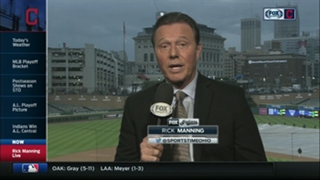 Rick weighs in on Indians' dilemma: Competing for home field advantage vs. health & rest