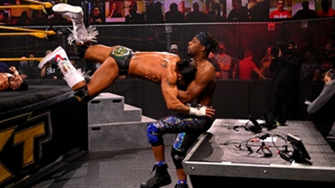 Isaiah "Swerve" Scott, Jake Atlas & Ashante "Thee" Adonis vs. Legado del Fantasma: WWE NXT, Oct. 21, 2020
