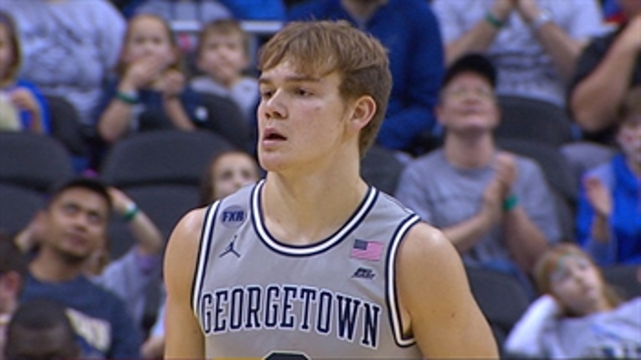 Mac McClung drops career-high 38 points in Georgetown's OT win over Little Rock