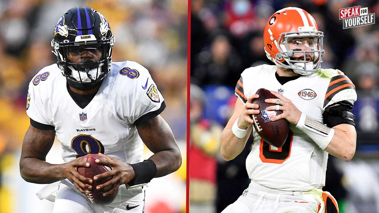 Marcellus Wiley: Lamar Jackson has more on the line because we have seen Baker Mayfield fail I SPEAK FOR YOURSELF