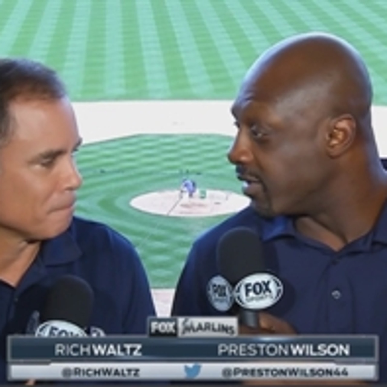 Rich Waltz And Preston Wilson Discuss Ichiro S Importance To The Marlins Fox Sports