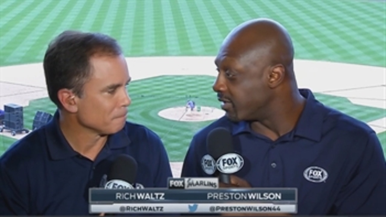 Rich Waltz and Preston Wilson discuss Ichiro's importance to the Marlins