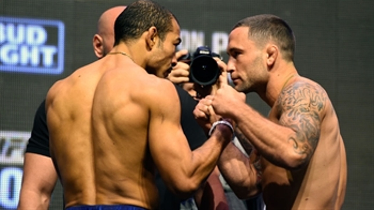 Jose Aldo vs. Frankie Edgar weigh-in - UFC 200