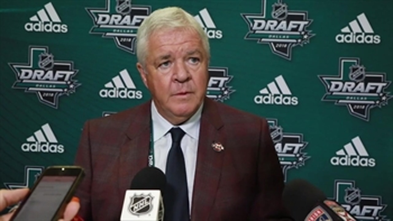 Dale Tallon breaks down how Panthers' fared in 2018 NHL Draft
