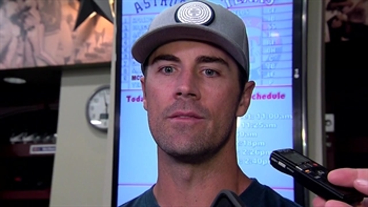 Cole Hamels on facing Astros on Opening Day