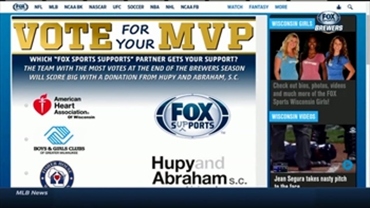 FOX Sports Supports: Vote for your MVP