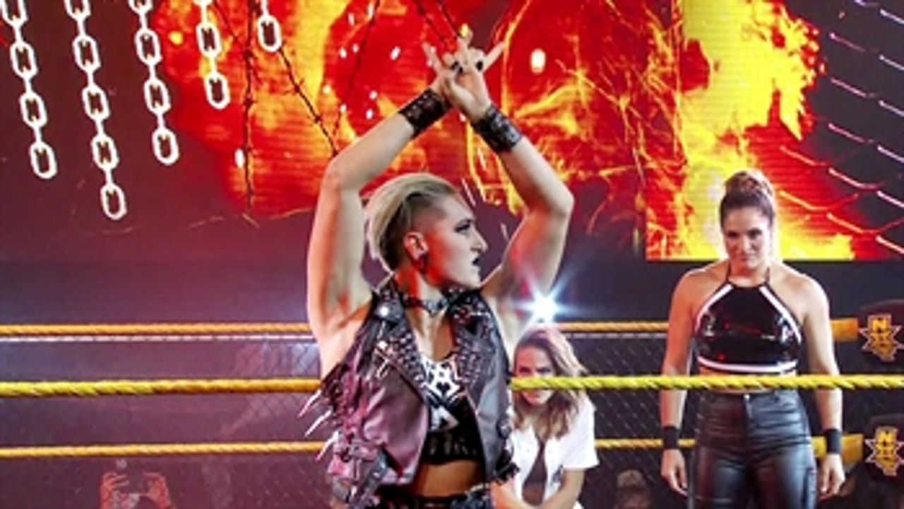 Rhea Ripley and Raquel González look ahead to next week’s showdown: WWE NXT, Oct. 21, 2020