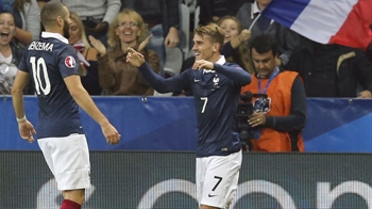 Griezmann goal puts France ahead 1-0 against Armenia - International Friendly