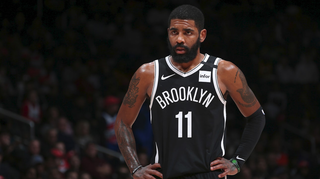 Chris Broussard: Kyrie's not acting like a pro player; talks trading Kyrie for Harden ' FIRST THINGS FIRST