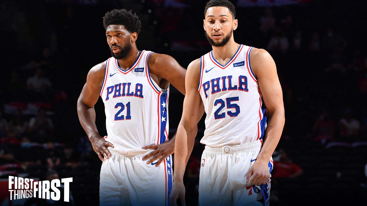Chris Broussard: Joel Embiid isn't trying to push Ben Simmons out of Philly I FIRST THINGS FIRST
