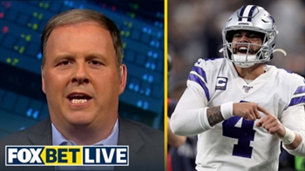 Cousin Sal is taking Dak Prescott and the Cowboys to go over 6.5 points Week 1 vs the Bucs ' FOX BET LIVE