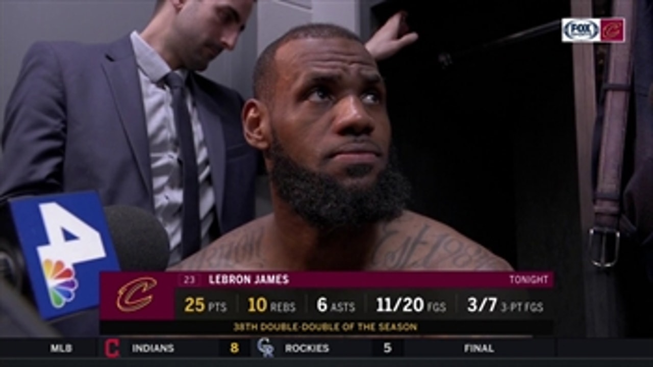 LeBron on loss to game Clippers bunch: 'I felt we had our chances'