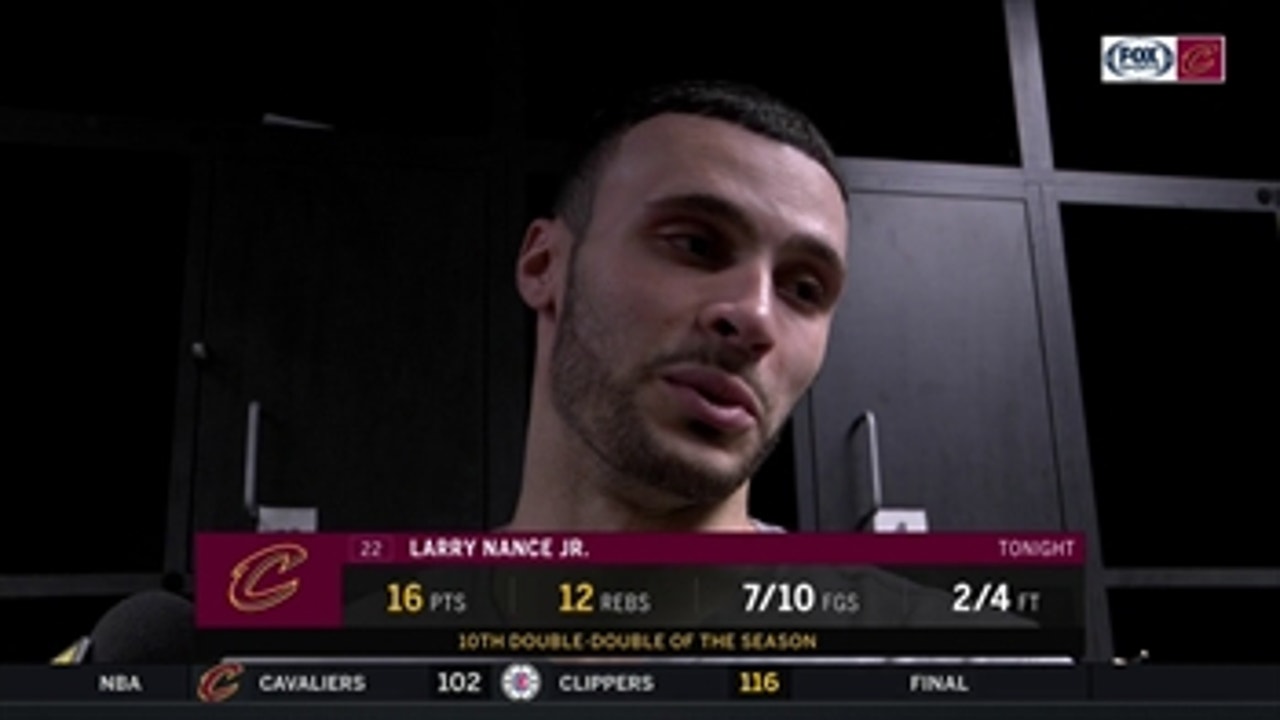 Larry Nance Jr. believes Cavs dug themselves into hole, shoulders blame for some of that