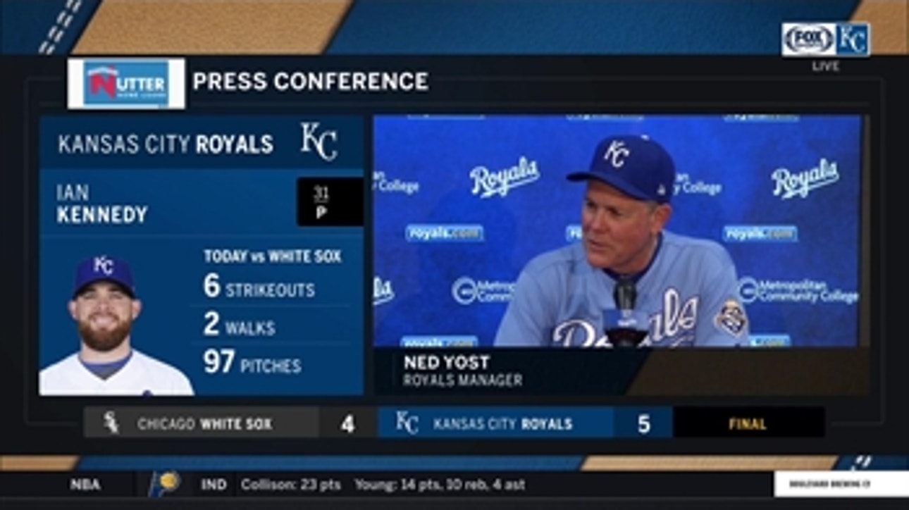 Ned Yost after Cheslor Cuthbert's two-homer game: 'He needed it'