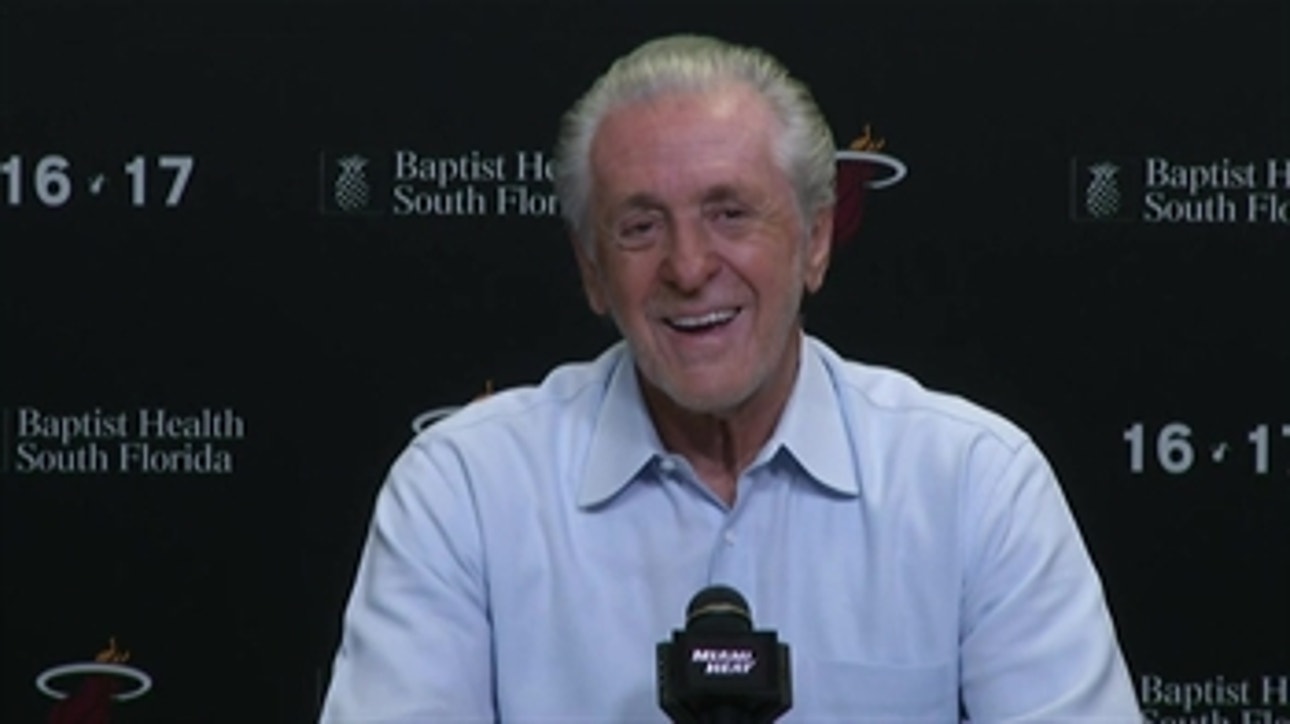 Pat Riley press conference (Part 3 of 4): On Whiteside, Waiters, his future with team