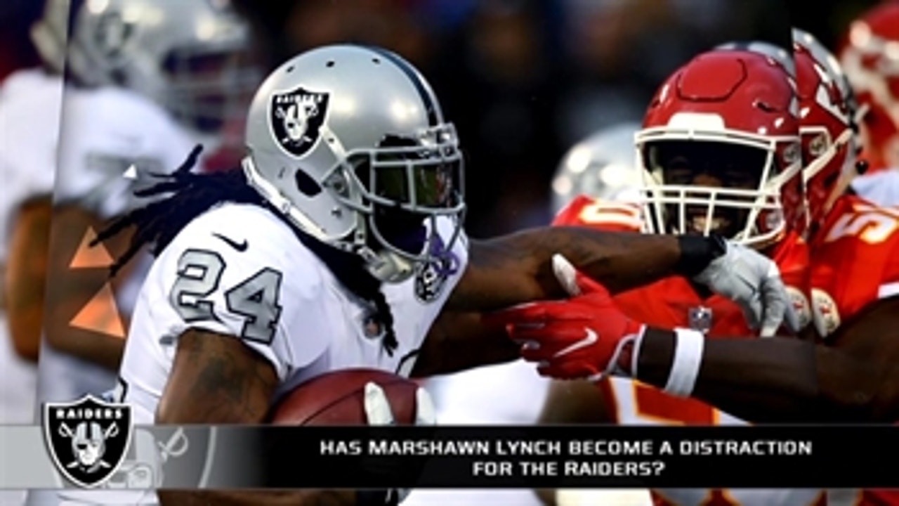 Has Marshawn Lynch become a distraction for the Raiders?
