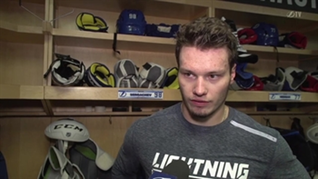 Mikhail Sergachev wants Lightning's defense to be as strong as possible before postseason
